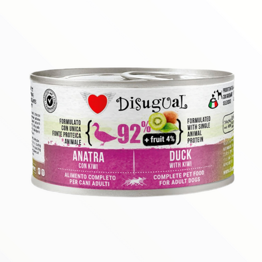 Disugual comida humeda pato kiwi