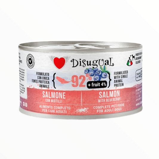 Disugual Comida humeda salmon arandanos