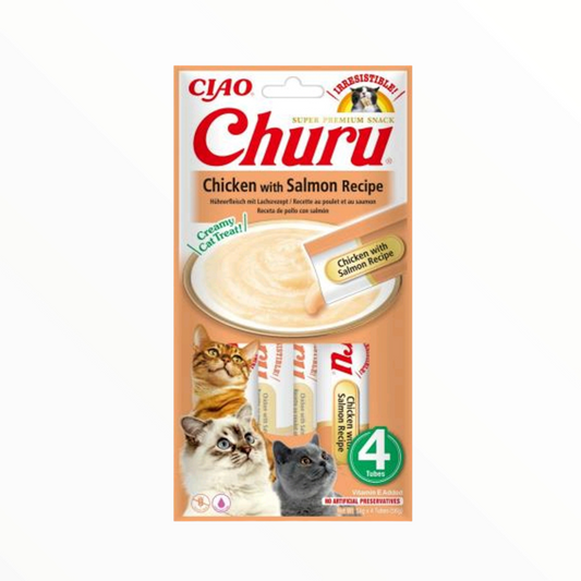 Churu crema pollo Salmon