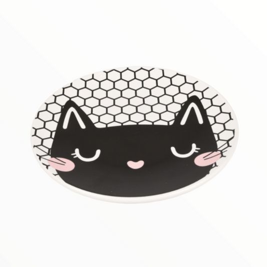 Comedero llano mosaico cat