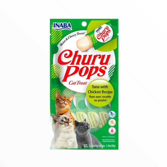 Churu Pops Atún y pollo gatos