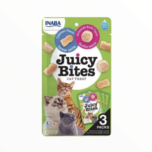 Churu juicy bites Calamar y caldo casero