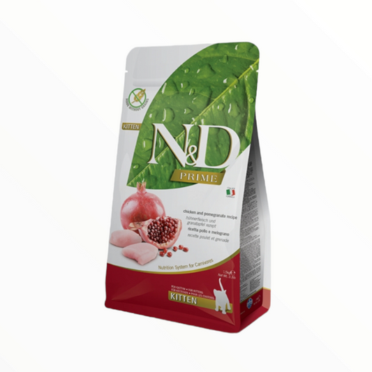 Farmina N&D Prime Pollo y granada gatitos