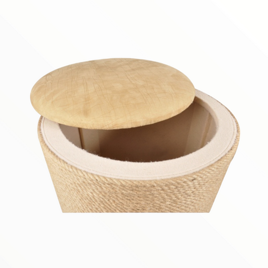 Rascador puff juguetero