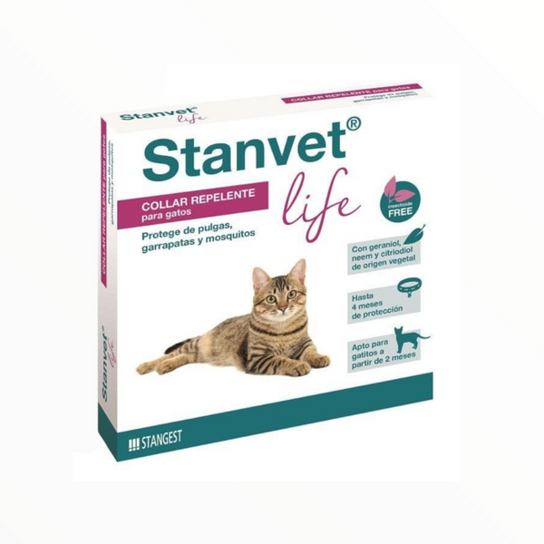 Stanvet Life Collar Repelente para Gato - LOBITOS&CO