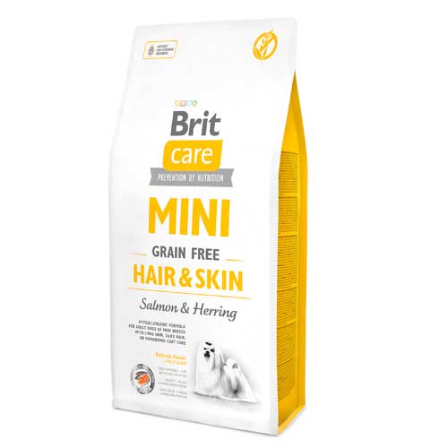 Brit Care Mini Adult Hair-skin Arenque/Salmon