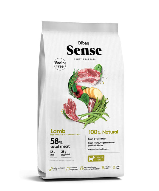 Dibaq Sense Grain Free Adult Cordero Mini