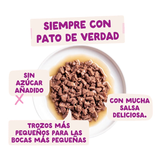 Edgard & Cooper Pollo y Pato en Salsa para Gatitos— Sin Cereales