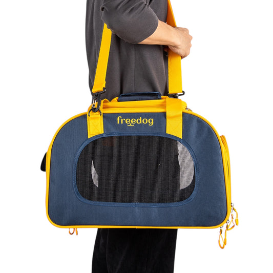 Transportin Travel azul navi