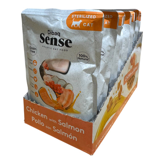 Sense bocaditos salsa Pollo y salmón