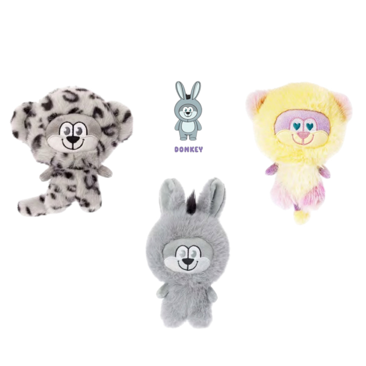 Personajes de la colección LABAU Animals para perros