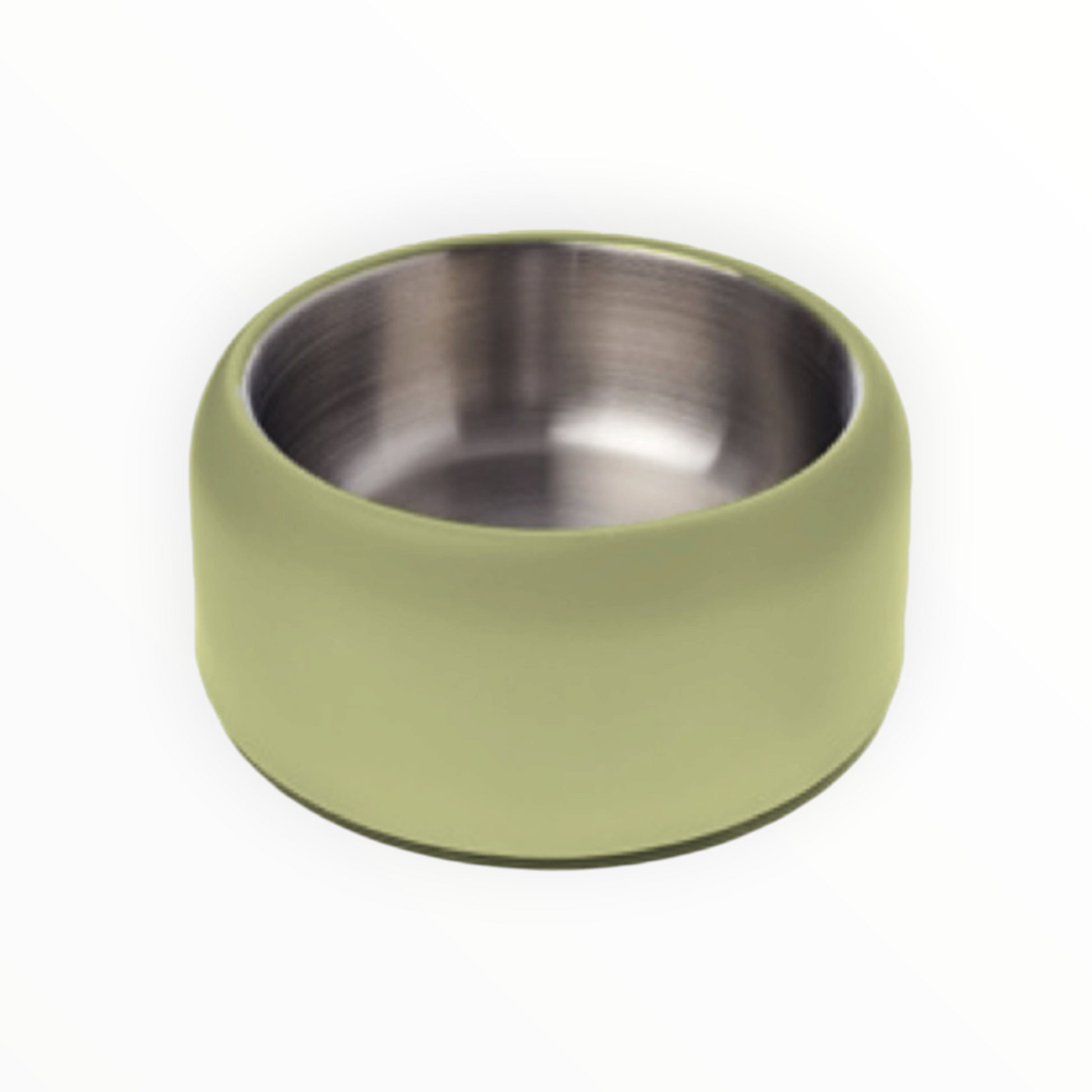 Comedero de acero inoxidable azul para perro Amorcromia
