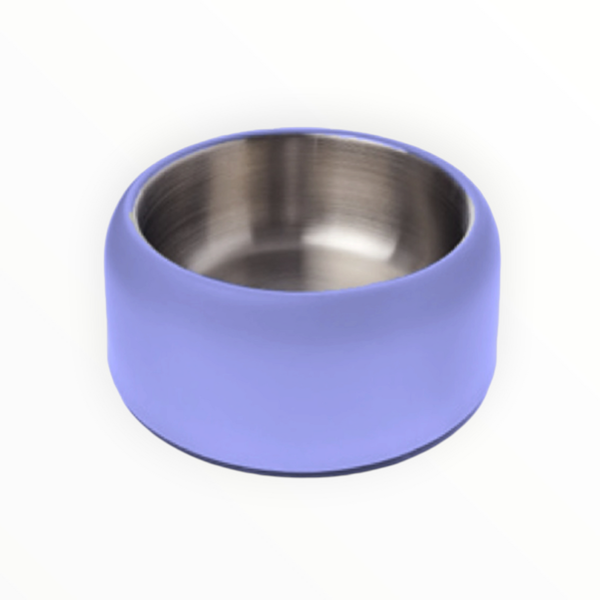 Comedero de acero inoxidable verde oliva para perro Amorcromia