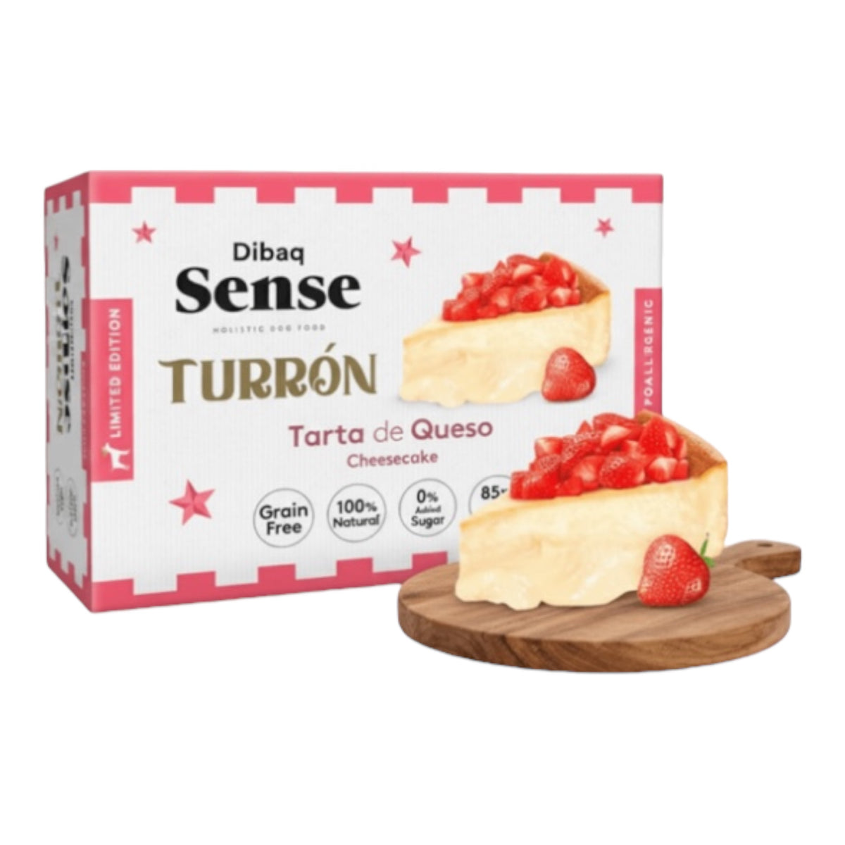 Turrón artesano Dibaq Sense para perros, edición limitada de Navidad de 100 g