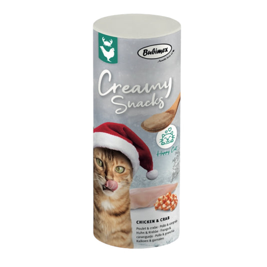 Multipack Xmas Bubi Creamy Snacks Pollo Cangrejo
