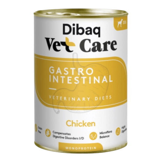 Dibaq Vet Care Gastrointestinal Pollo lata para perro 380 g