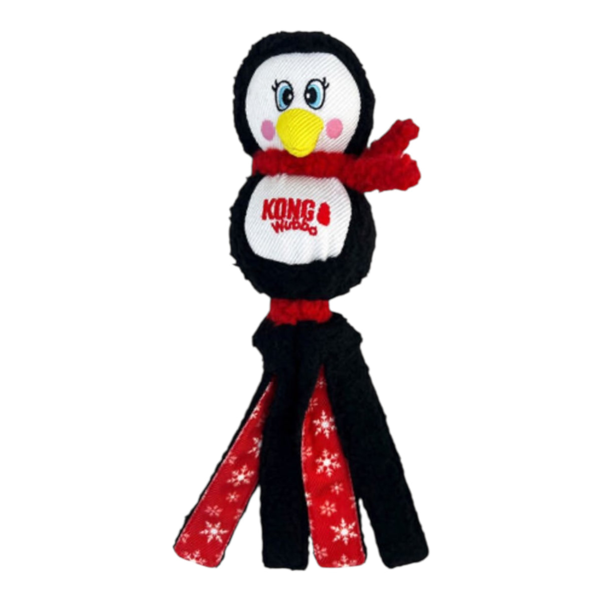 KONG Wubba Xmas con colas largas para tira y afloja