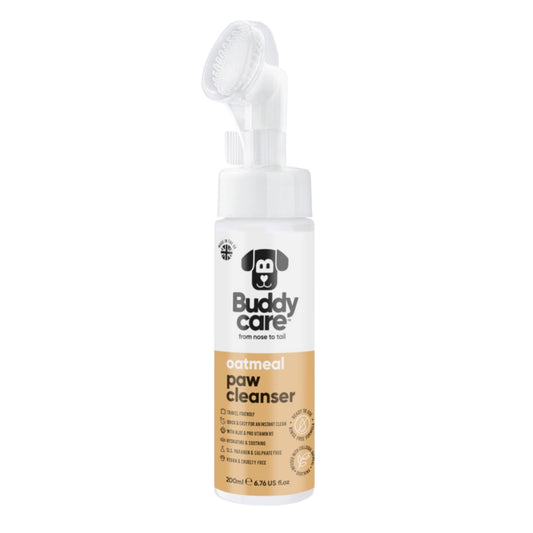Buddy Care limpiador de patas de avena para perros