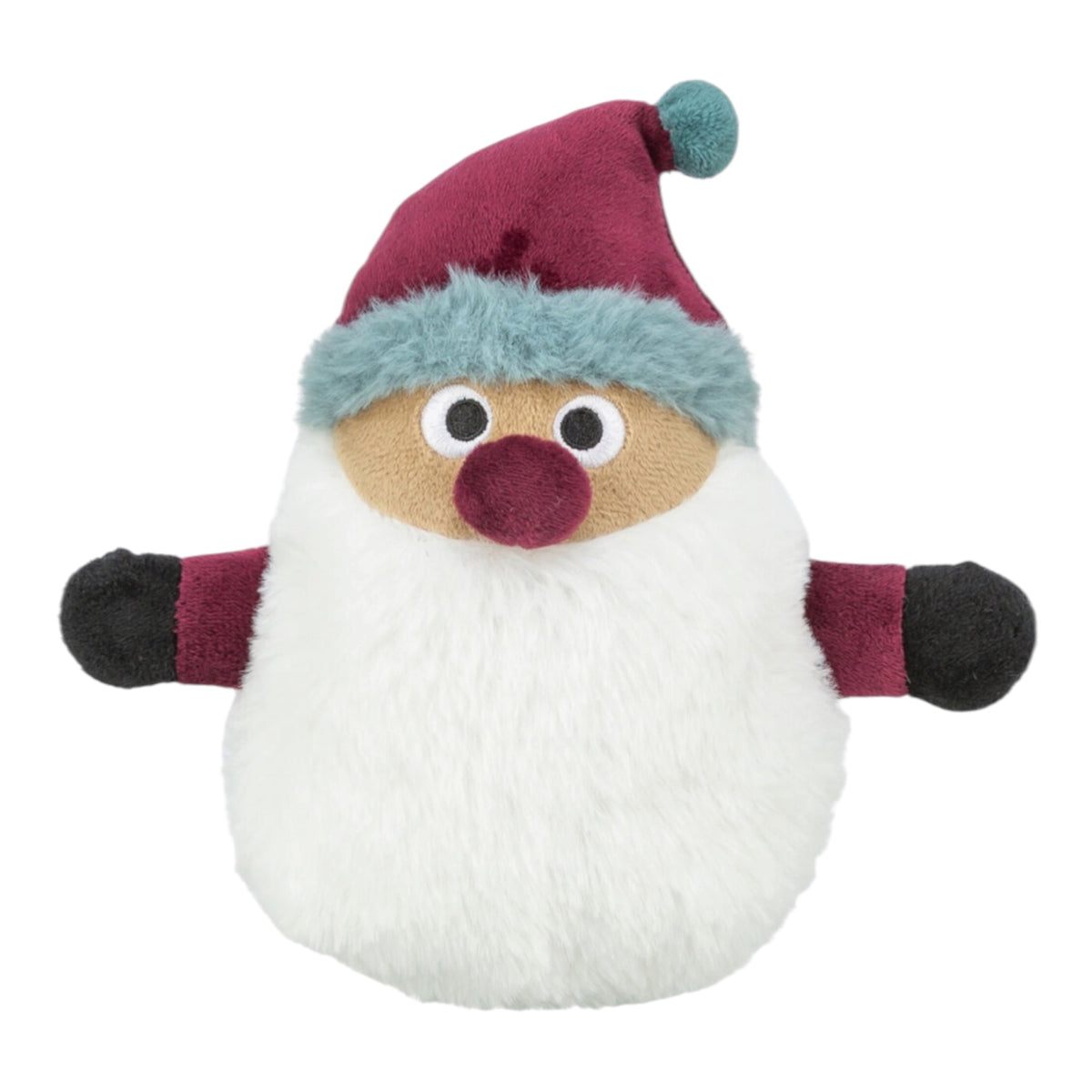 Trixie Papá Noel de peluche de 20 cm para perros, juguete de Navidad