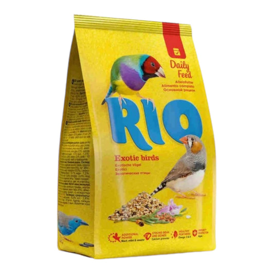 Rio mixtura aves exoticas y tropicales