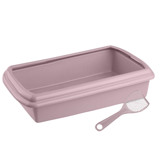 Bandeja higiénica Rosa con marco