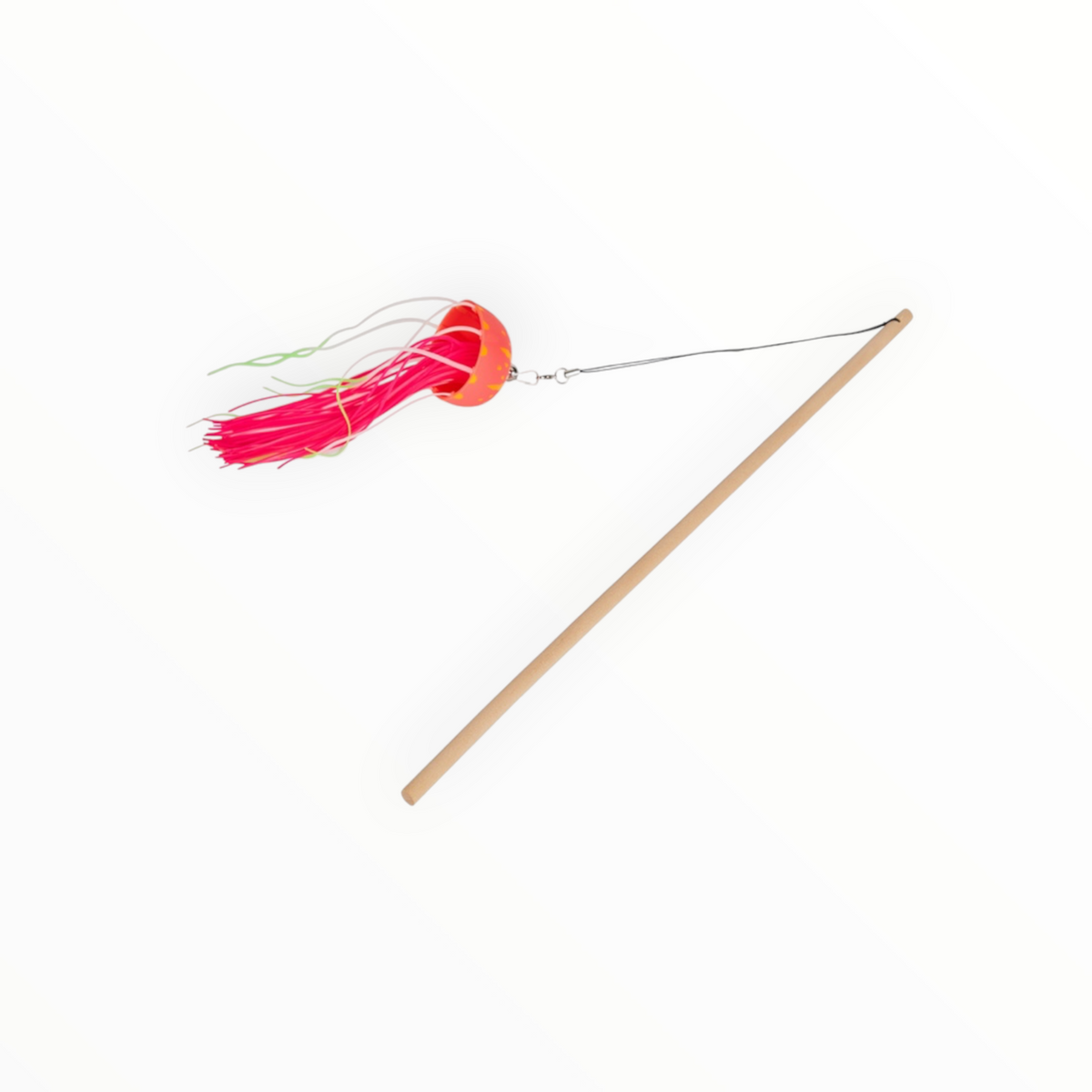 Teaser JellyFish para gatos, los tres colores disponibles