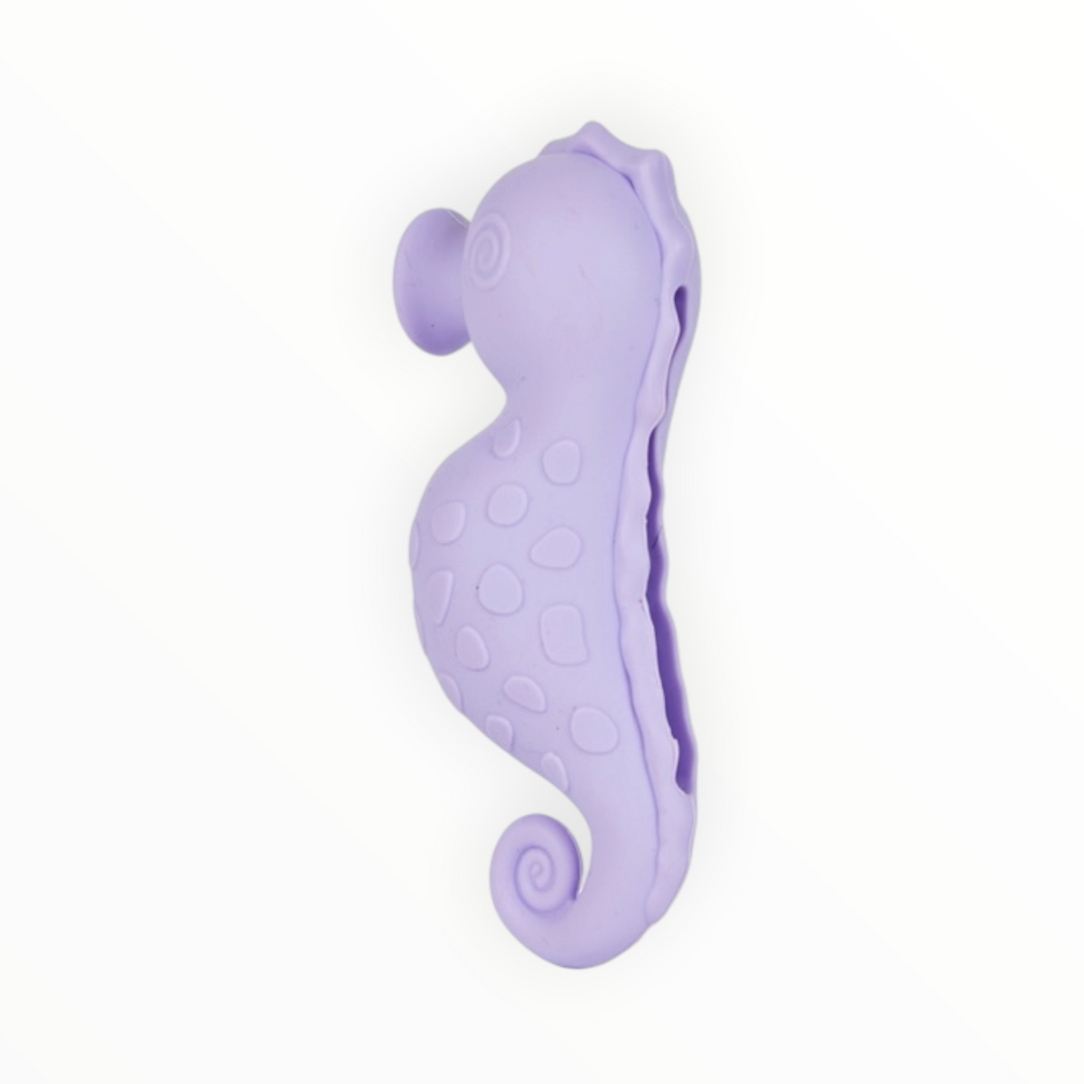 Seahorse Snack para gatos, silicona de grado alimentario de dispensado lento