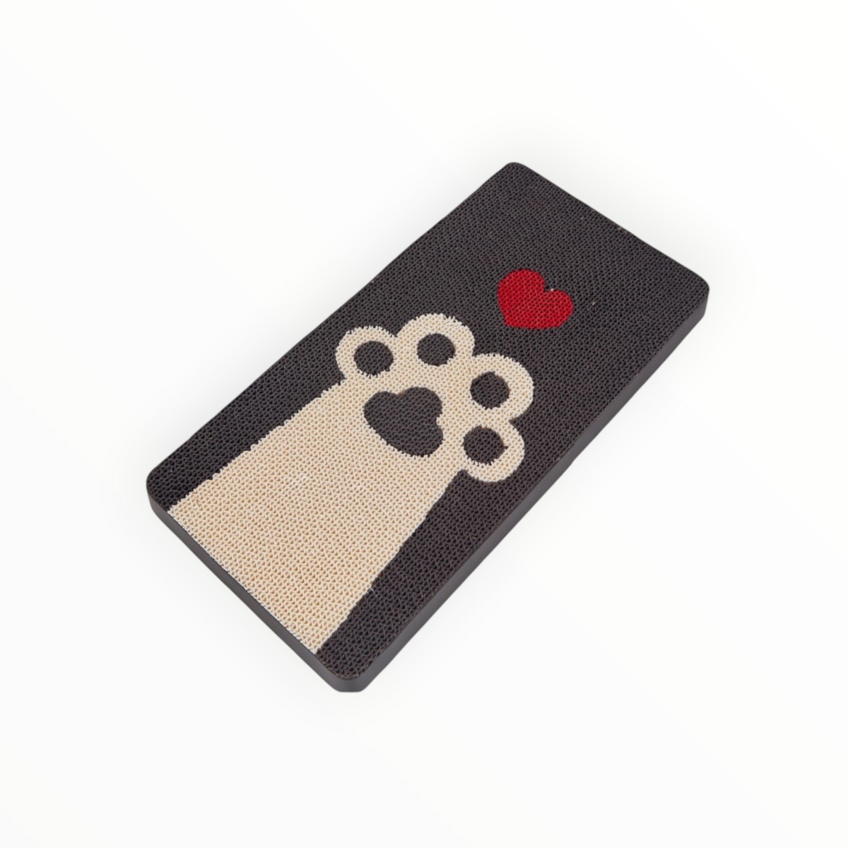Rascador Art Scratch Paw para gatos, vista completa