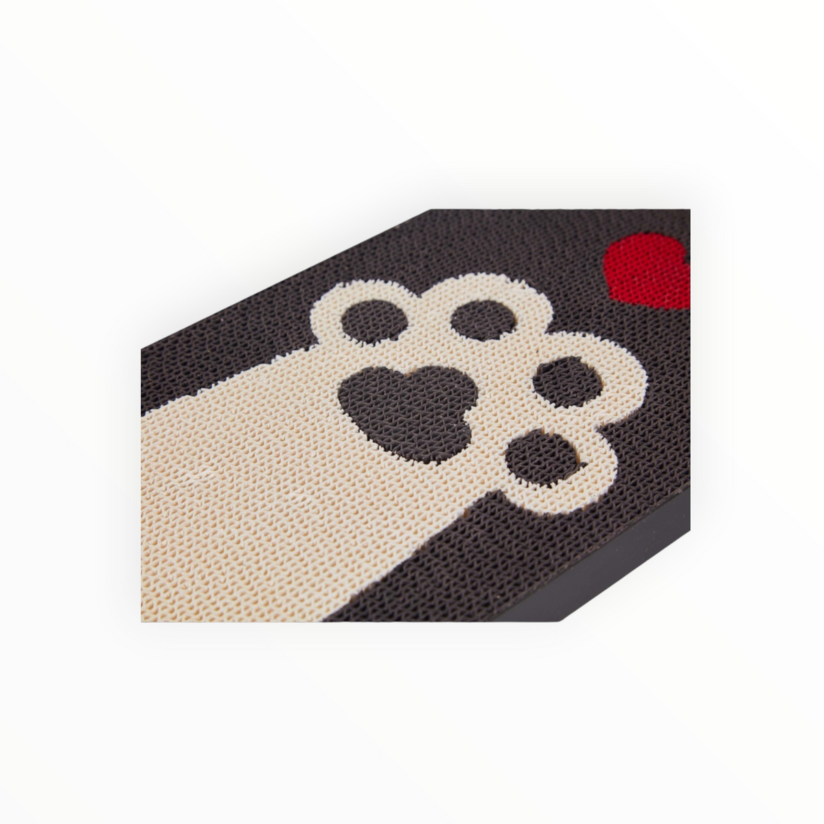 Rascador Art Scratch Paw, estructura ensamblada de cartón