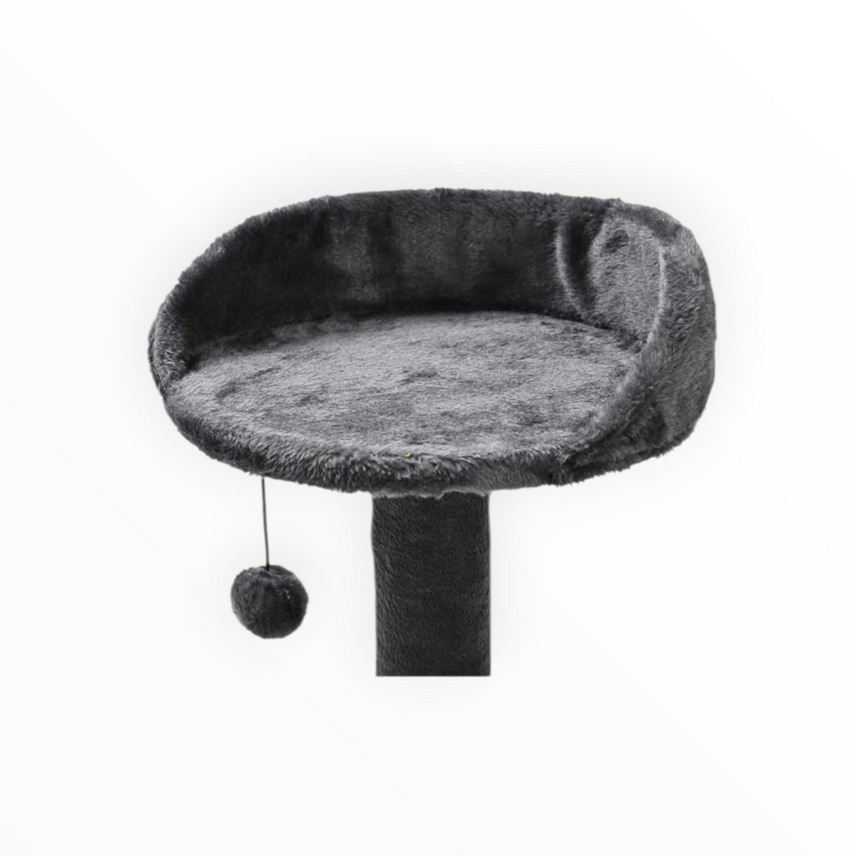 Rascador Atlas para gatos, postes forrados en cuerda de sisal