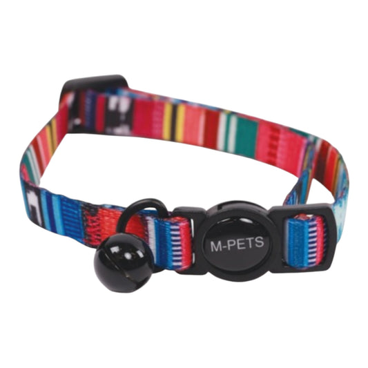 Mpets cat collar Jazz stripes