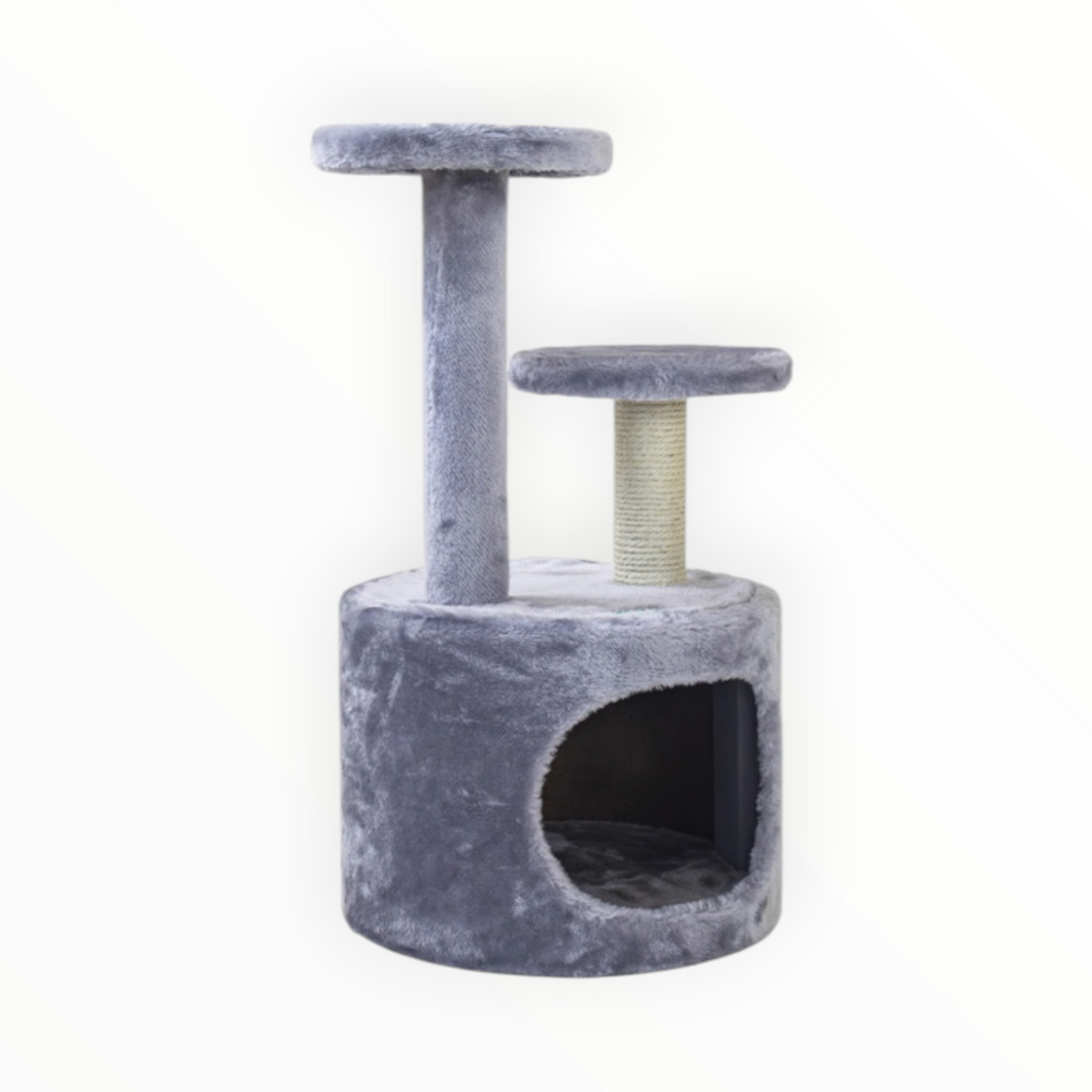 Rascador CozyClimb para gatos, columna recubierta de sisal