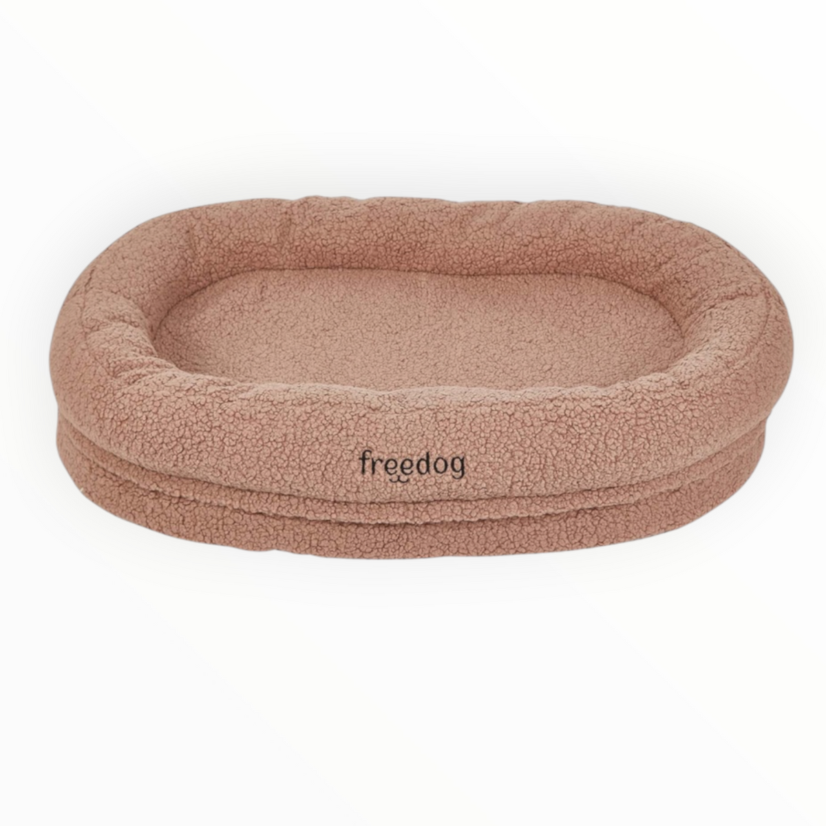 Cama oval waterproof teddy, vista del interior impermeable