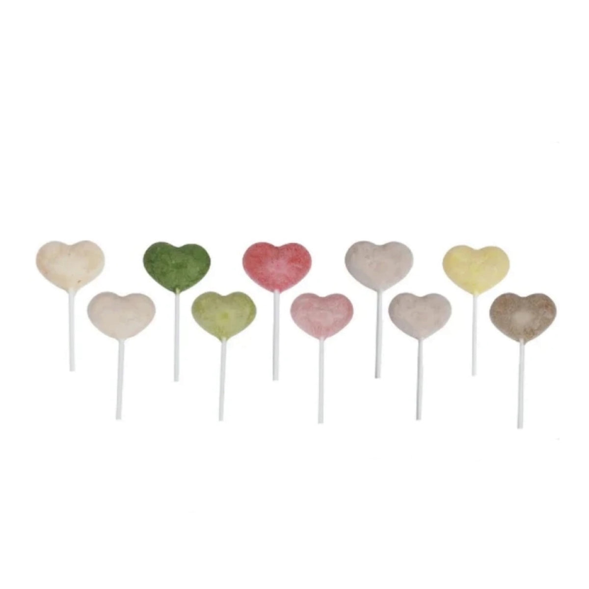 Sabores de la gama LOLLIHEART de piruletas liofilizadas para gatos