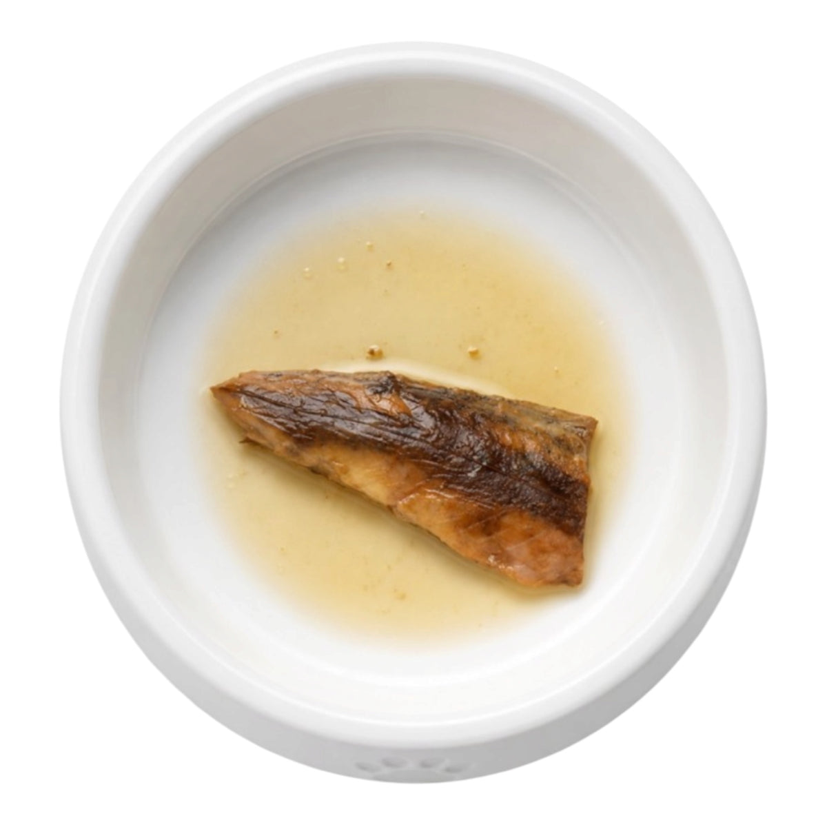 Detalle del filete de caballa al vapor Zen Heritage, pescado azul rico en omega 3