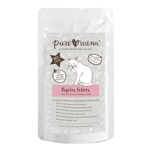 Puromenu Bigotes felices Bio vacuno