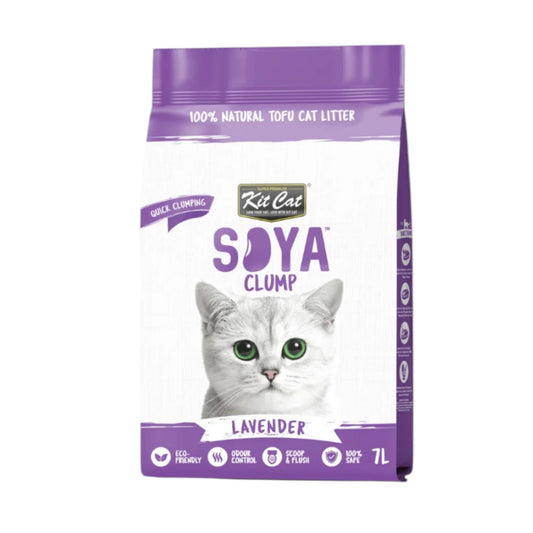 Kit cat arena agloremante soya clump lavanda