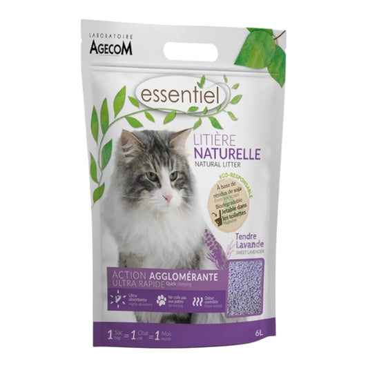 Essentiel pellets soja y maíz aroma lavanda