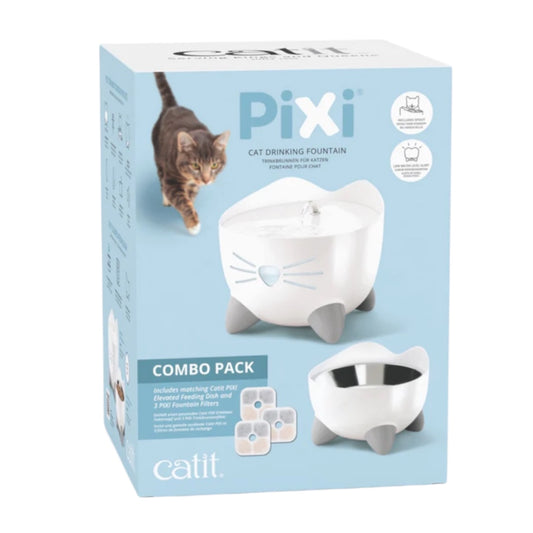 Combo Pixi Fuente y comedero