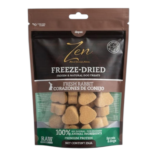 Zen snacks Conejo liofilizado
