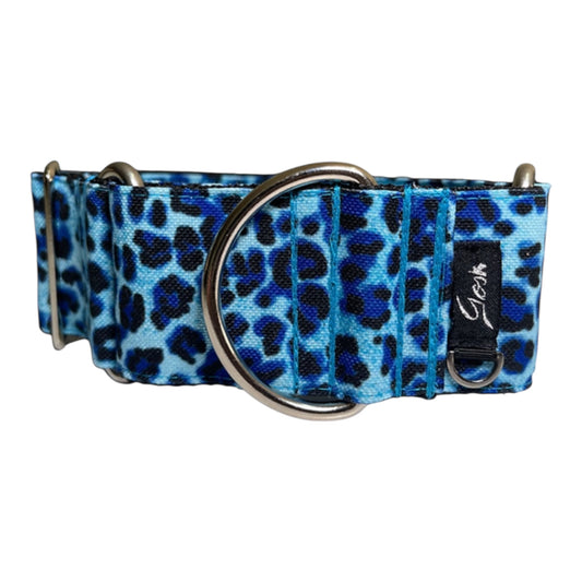 Gosk Collar Martingale Animal Print Azul