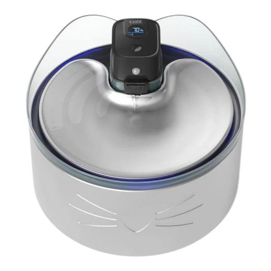 Catit Pixi Fuente Sin Cables de Acero inoxidable UVC