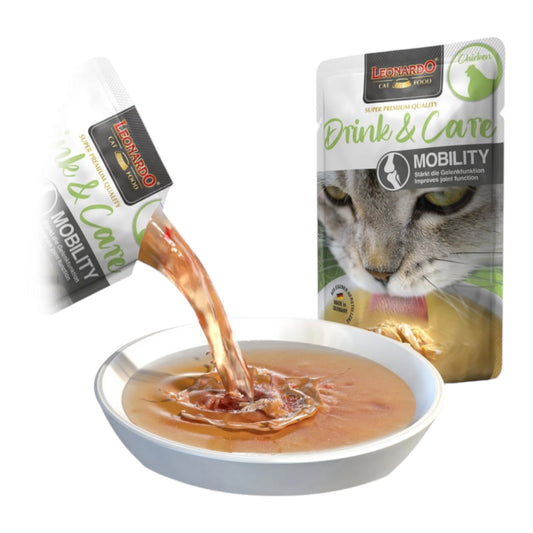 Leonardo drink sopa Pollo Mobility