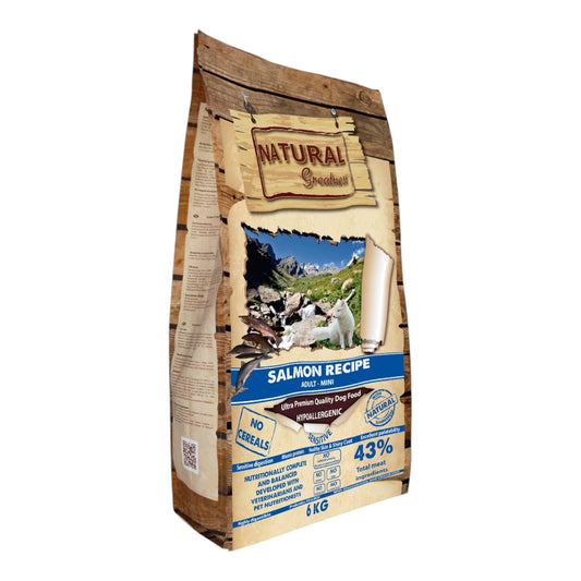 Natural greatness Perro Salmón Mini Adultos