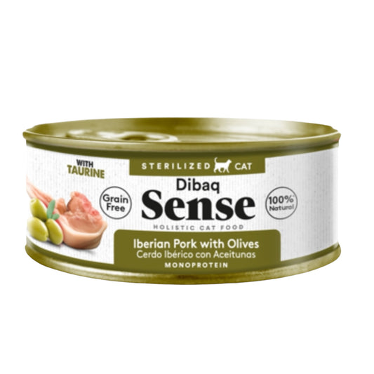 Dibaq sense cat cerdo con aceitunas