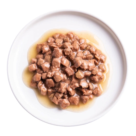 Edgard & Cooper Lata Trocitos de Pato y Pollo en Salsa para Gatitos — Sin Cereales