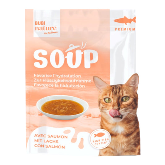 Bubimex Bubi Nature Sopa de Salmón para Gatos 50g
