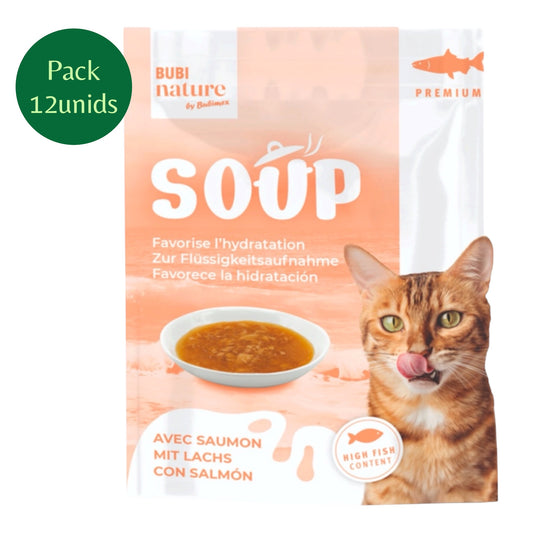 Bubimex Bubi Nature Sopa de Salmón para Gatos 50g