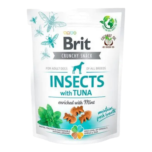 Brit Crunchy snacks Insecto y atún