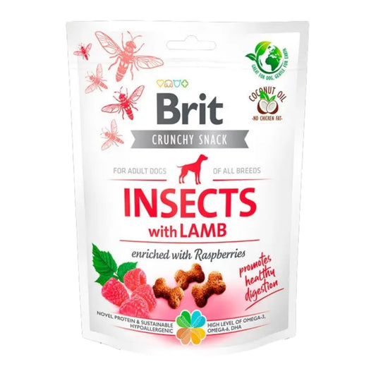 Brit Crunchy snacks insecto y cordero